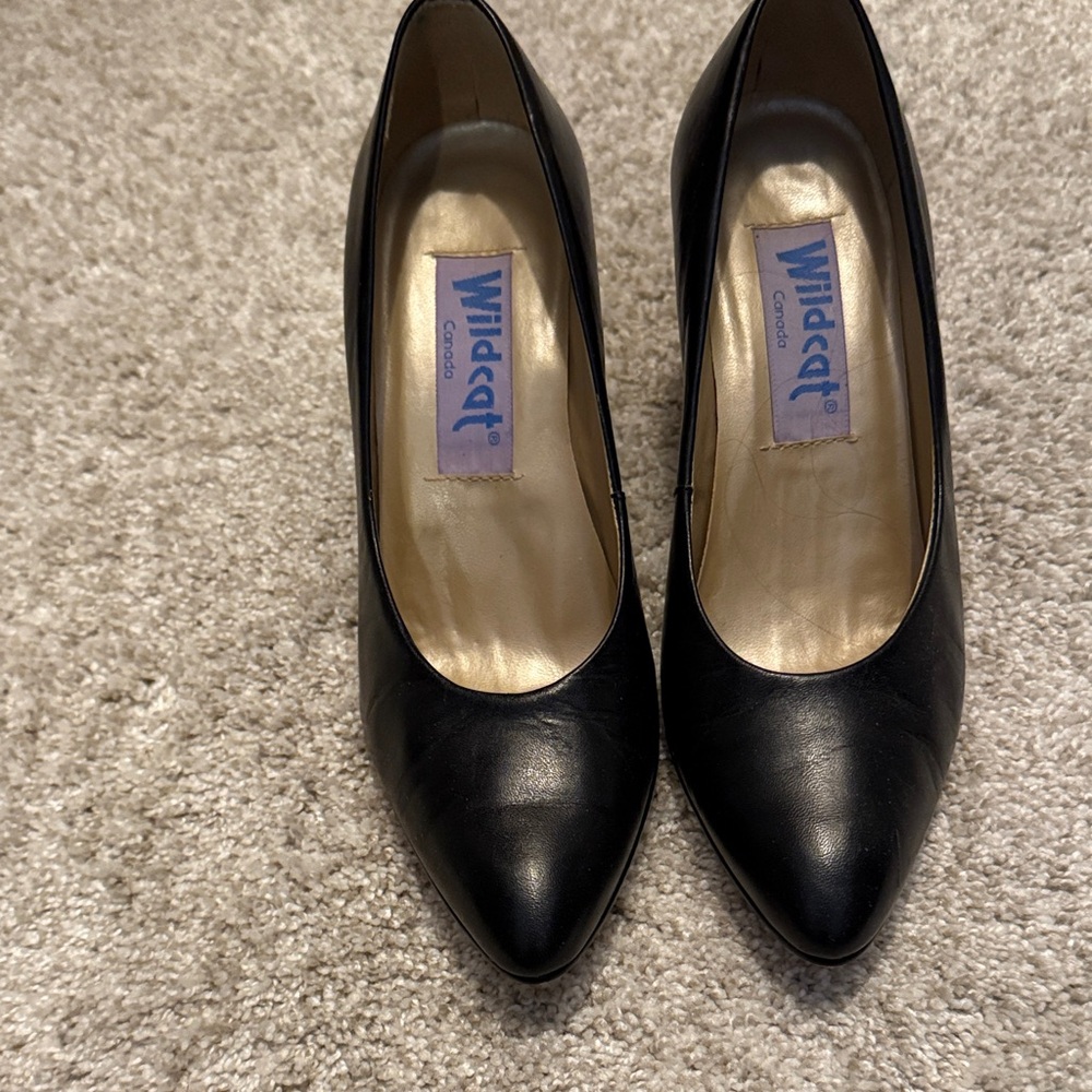 Wildcat Classic Black Heels